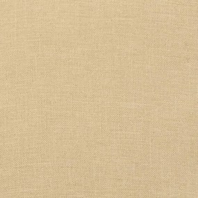 Almofadão banco jardim 100x50x7cm mesclado tecido bege