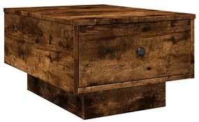 Mesa de centro 60x45x31 cm derivados de madeira carvalho fumado