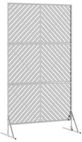 Tela de Privacidade 100x50x180 cm em Aço Galvanizado