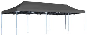 Tenda para festas pop-up dobrável 3x9 m antracite