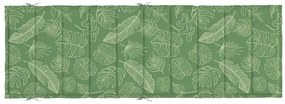 Almofadão p/ espreguiçadeira tecido oxford padrão folhas