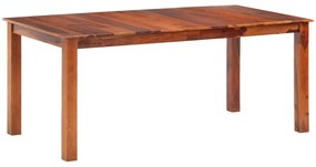 Mesa de jantar 180x90x76 cm madeira maciça