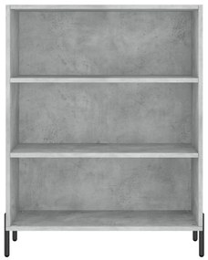 Armário alto 69,5x32,5x180cm derivados de madeira cinza cimento
