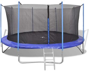 Conjunto de trampolim com 5 peças 4,57 m