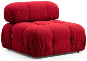 Sofá de 1 Lugar Bubble – Vermelho – 95x95x75 cm