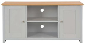 Móvel de TV 120x39x58 cm cinzento