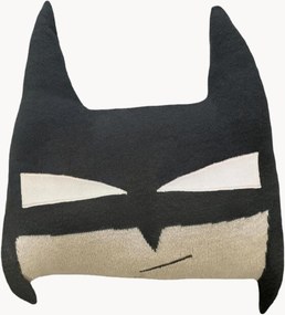 Almofada macia tricotada à mão Batboy