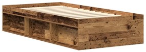 Estrutura de cama sem colchão 90x190cm derivados de madeira