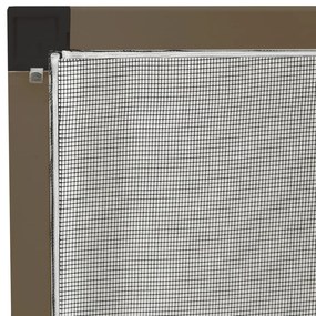 Tela anti-insetos para janela 100x120 cm castanho