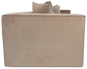 Sofá de 3 Lugares Sora – Cappuccino – 270 cm x 65 cm x 95 cm