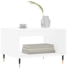 Mesa de centro 60x50x40 cm derivados de madeira branco