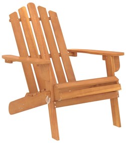 3 pcs conjunto lounge de jardim Adirondack acácia maciça