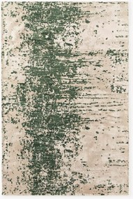 Tapete em viscose artesanal com padrão abstrato Cynthia