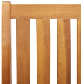 Cadeiras de Jardim 2 pcs 76x67x73.5 cm em Madeira de Acácia