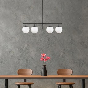 Chandelier Roe – Black Cream – 81 x 15 x 36-76 cm