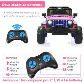 Carrinho de choque com luzes LED piscantes para crianças, carro elétrico com conexão sem fio, modo música para crianças de 18 meses ou mais, azul