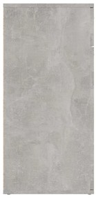 Aparador 80x36x75 cm derivados de madeira cinzento cimento