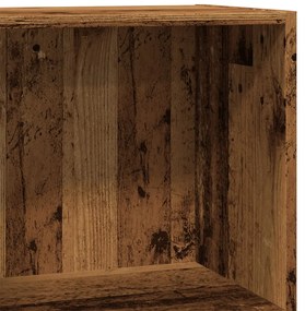 Estante 40x24x76 cm derivados de madeira madeira velha