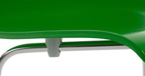 Conjunto de 4 cadeiras de cozinha e sala de jantar Pepe 43 x 87 x 47 cm Verde