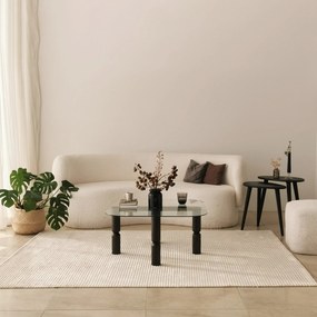 Mesa de Café Kei - Antracite - 80x40x80 cm