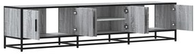 Móvel de TV 180x35x41 cm derivados de madeira cinzento sonoma