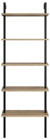 **** Estante Piante – Nogueira Preta – 60 cm x 174 cm x 22 cm

**