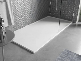 Mexen Amon base de duche retangular SMC 140 x 70 cm, branca - 4F107014
