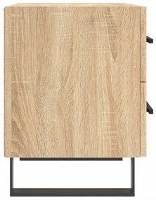 Mesa cabeceira 40x35x47,5 cm derivados madeira carvalho sonoma