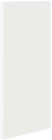 Mesa lateral com prateleira 110x50x103 cm branco