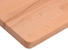 Tampo de secretária 80x55x2,5 cm madeira de faia maciça