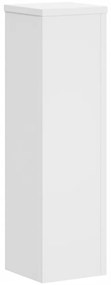 Suportes p/ plantas 2 pcs 17x17x60 cm derivados madeira branco