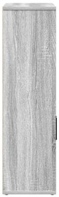 Estante 60x24x85 cm derivados de madeira cinzento sonoma