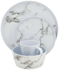 446712 Eurotrail 16 pcs Conjunto de louça Marble