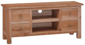 vidaXL Móvel de TV 100x30x45 cm madeira de mogno maciça