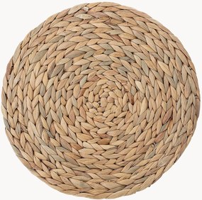 Individuais de mesa em jacinto de água Ydun, conjunto de 6