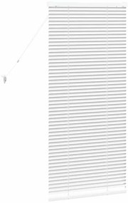 Persiana de Janela com cortinas Outros Manual Branco 80 x 130 cm Alumí