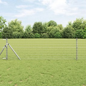 Cerca Euro 0.6x25 m Aço Galvanizado