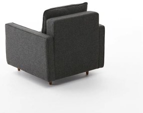 Sofá de 1 Lugar Eva – Antracite – 85x82x90 cm