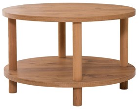Mesa de Centro Roby – Pinho Atlântico – Diâmetro 70 cm