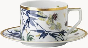 Chávena de café e pires em porcelana Heritage Turandot