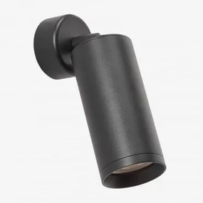 Aplique De Parede Orientável Em Alumínio Walid Preto - Sklum