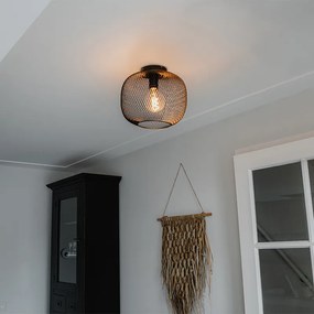Candeeiro de teto moderno preto - Bliss Mesh Moderno