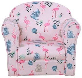 Poltrona Infantil para Crianças Acima de 3 Anos Assento acolchoado ergonômico rosa