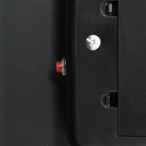 Cofre Electrónico Digital Cinza Escuro 35x31x80 cm Aço
