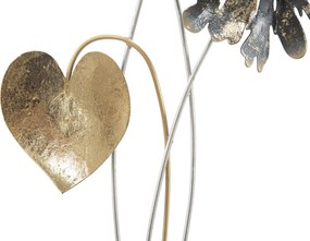 PAINEL 3D DE FERRO DE PAREDE SIMPLES CM 35X5,5X88 MULTICOLOR