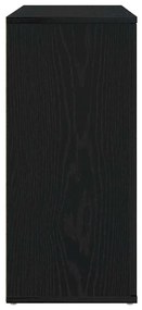 Aparador 91x29,5x65 cm derivados de madeira carvalho preto