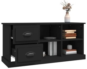 Móvel de TV 102x35,5x47,5 cm derivados de madeira preto
