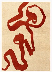 Tapete jacquard lavável para interior e exterior Ribbon