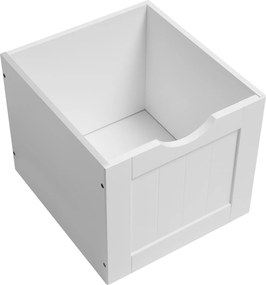 Armario arrumação sala, casa de banho com 3 gavetas grandes 60 x 30 x 81 cm Branco