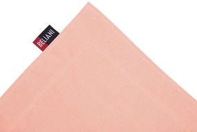 Pufe almofada rosa claro 140 x 180 cm FUZZY Beliani